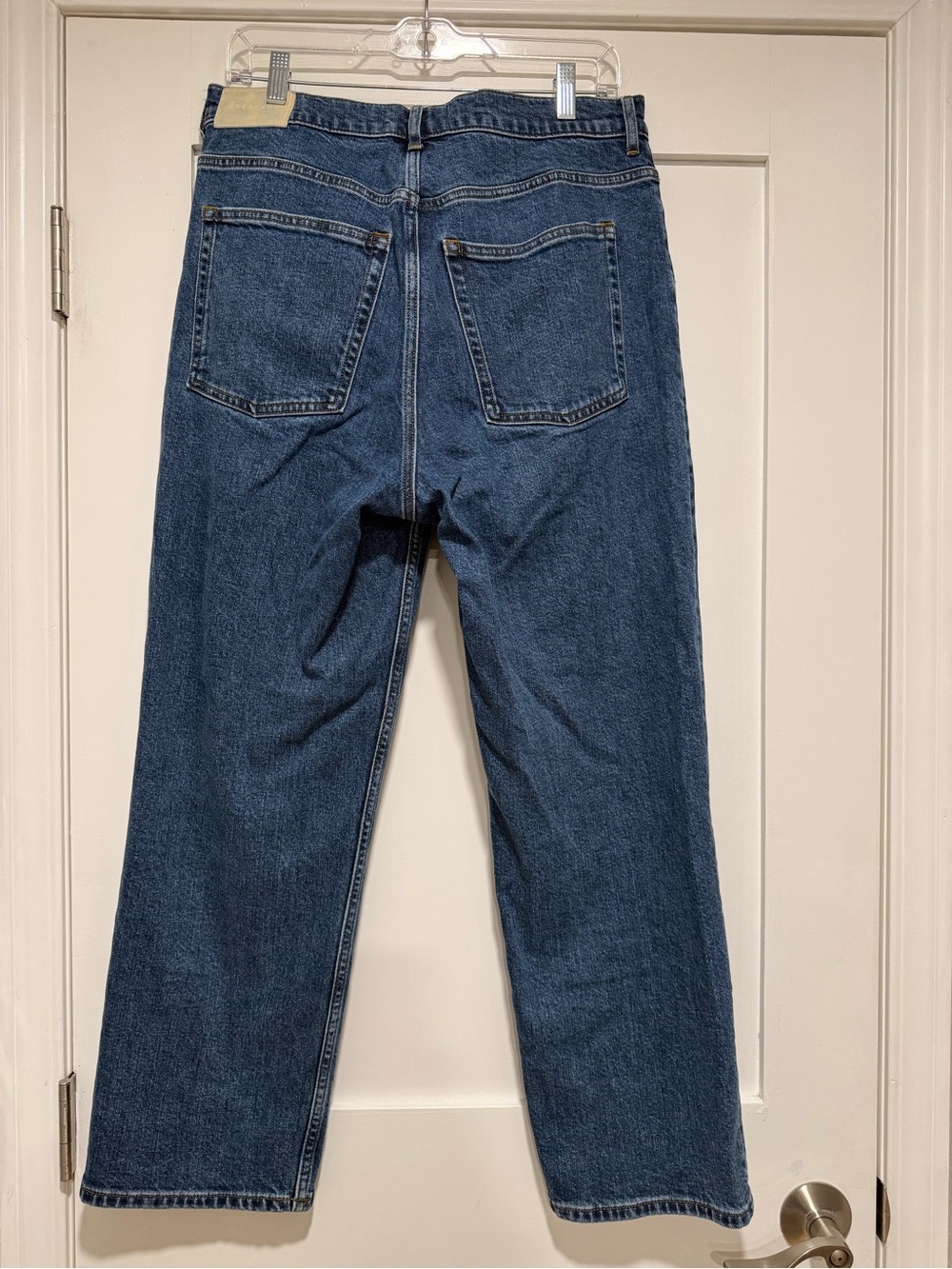 Everlane Way-High Jeans in Vintage Indigo - Picture 6 of 7